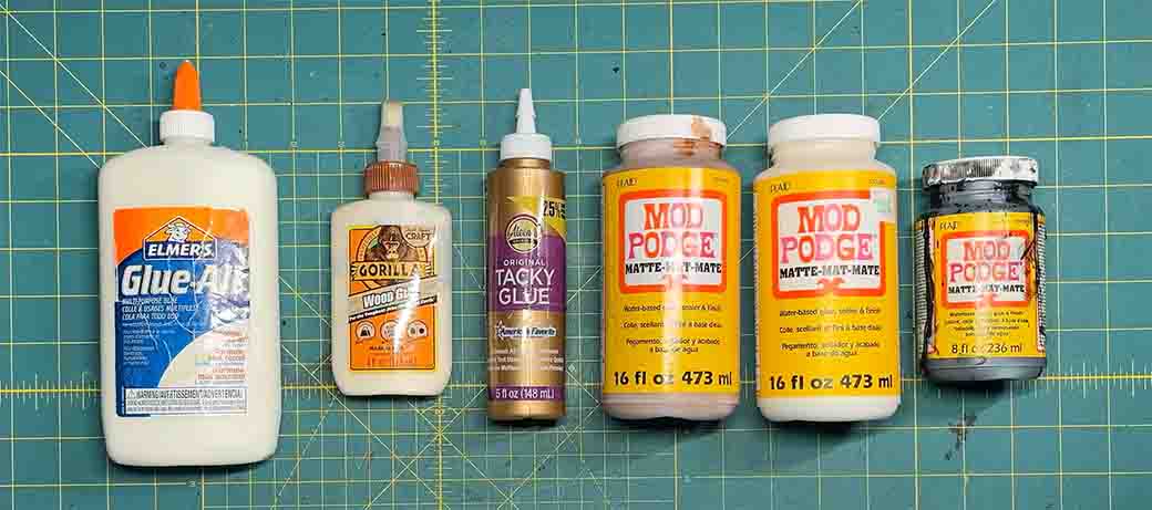 PVA and white glues